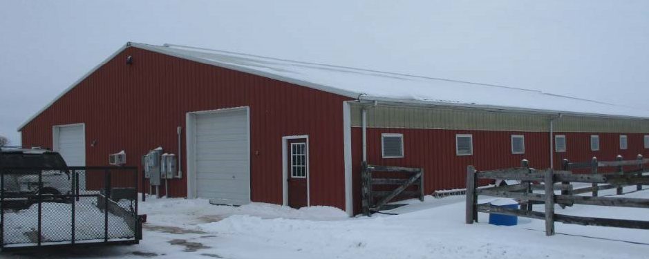 Building 7 with overhead door